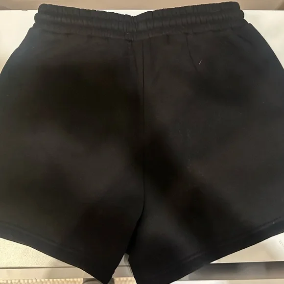 White Fox Boutique Black Athletic Shorts - Picture 2 of 3